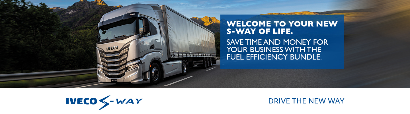 IVECO S-WAY FUEL EFFICIENCY BUNDLE offer from Guest & Sherwood Guest & Sherwood